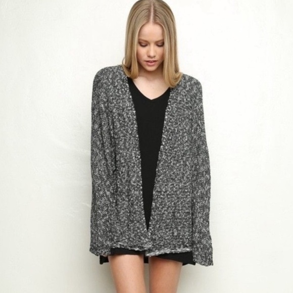 Brandy Melville RARE Speckled Caroline Cardigan Sz OS - Picture 2 of 7